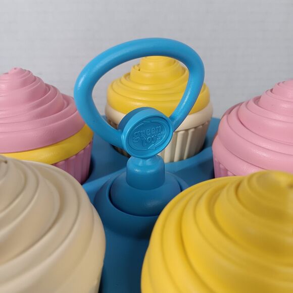 Green Toys Kids Toy Cup Cakes Muffin Tray Pretend Play Baking Food Plastic - Picture 2 of 10